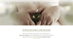 Desktop Screenshot of brooksfamilycare.com